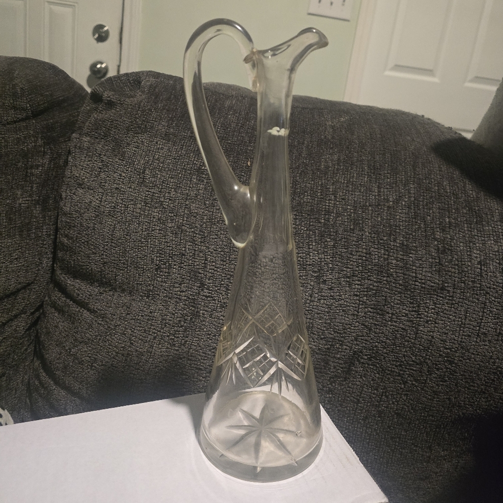 American Brilliant Period Cut Glass Decanter